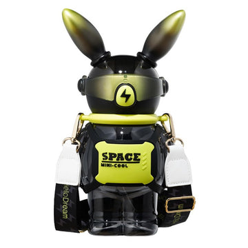 Kids Favorite Bunny Robo Bottle 🐰 1100ML – No Leak, Easy Sip & Carry